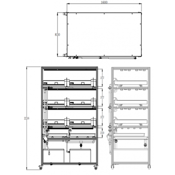 葉物野菜・イチゴ・R&D向け垂直栽培システム