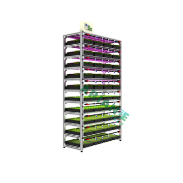 SMARTAGRO-スマートアグローマイクログリーン若芽野菜&育苗用土耕栽培型植物工場最も生産性の高いハイテク植物工場室内栽培ユニット