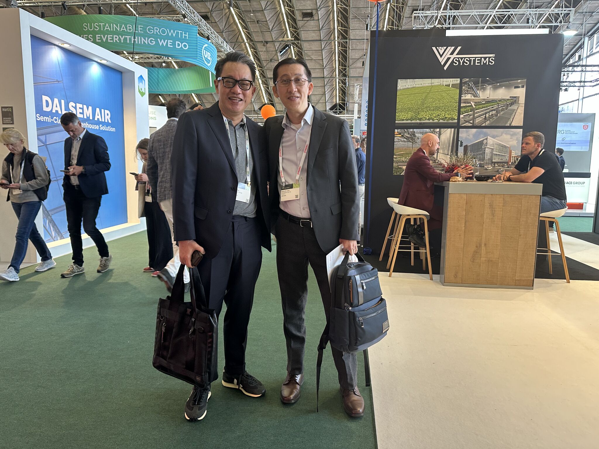 CEOのEdwin Ongが2024年6月にアムステルダムのGreenTechを見学 CEOのEdwin Ongが2024年6月にアムステルダムのGreenTechを見学